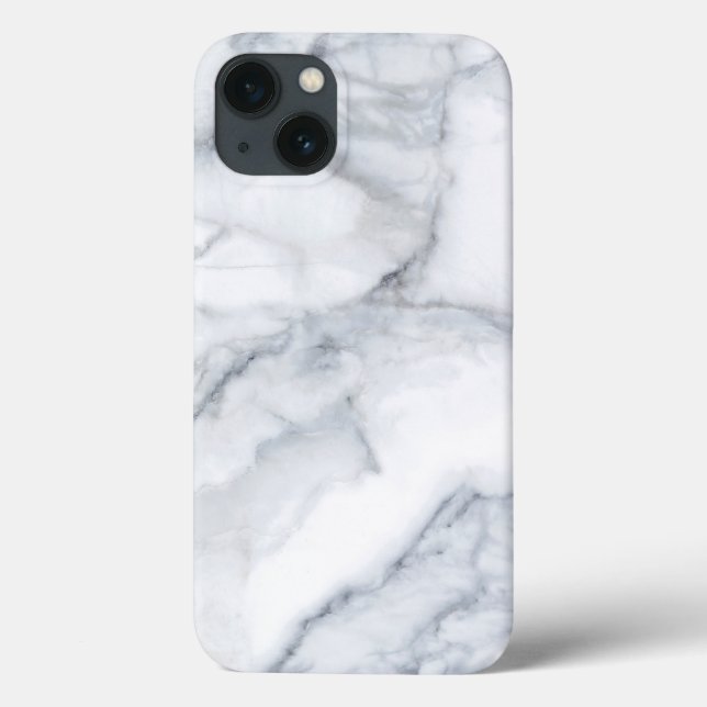 Coques Case-Mate iPhone Marbre blanc Carrara Calacatta Texture (Verso)