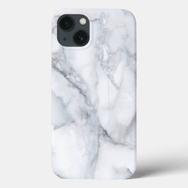 Coques Case-Mate iPhone Marbre blanc Carrara Calacatta Texture (Verso)