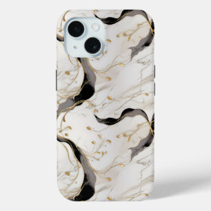 Coque Case-Mate iPhone Marbre blanc d'or