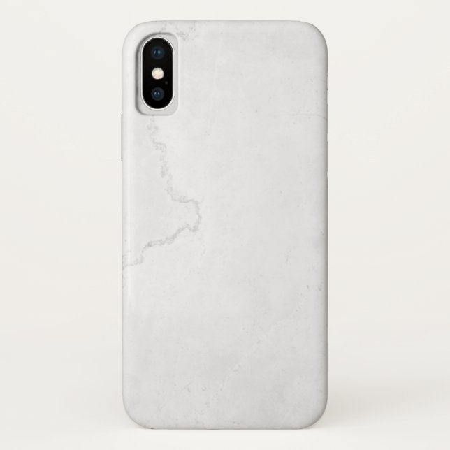 Coques Case-Mate iPhone Marbre blanc élégant (Dos)