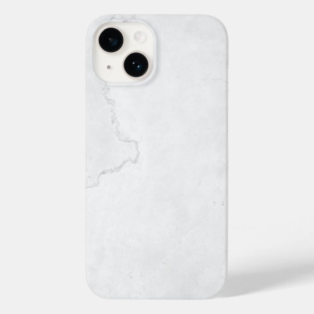 Coques Case-Mate iPhone Marbre Blanc Élégant  (Verso)