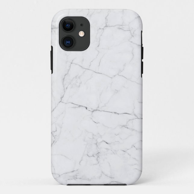 Coques Case-Mate iPhone Marbre Blanc Élégant (Dos)