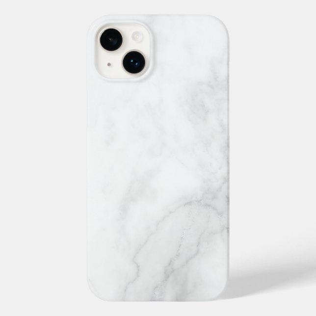 Coques Case-Mate iPhone Marbre Blanc Moderne (Verso)