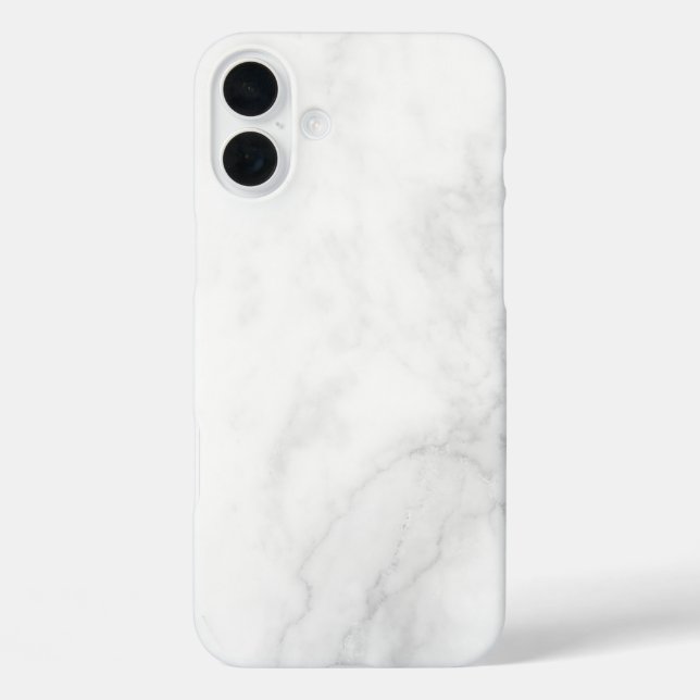 Coques Case-Mate iPhone Marbre Blanc Moderne (Verso)