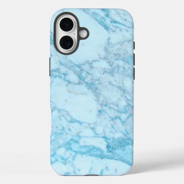 Coques Case-Mate iPhone Marbre bleu (Verso)
