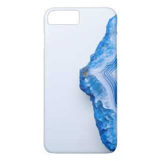 Case-Mate iPhone Case Marbre bleu poussiéreux en pierre moderne