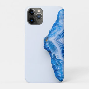 Case-Mate iPhone Case Marbre bleu poussiéreux en pierre moderne