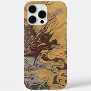 Coque iPhone 16 Pro Max marbre coloré - style marbré papaer