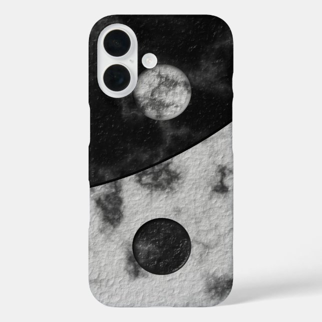 Coques Case-Mate iPhone Marbre de Yin Yang (Verso)