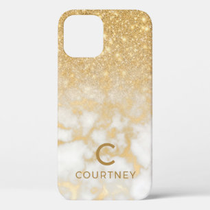 Case-Mate iPhone Case Marbre Doré Moderne