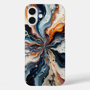 Coque Pour iPhone 16 Plus Marbre élégant Art Abstrait