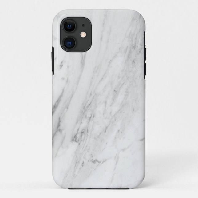 Coques Case-Mate iPhone marbre gris blanc Coque-Mate Tough Apple (Dos)