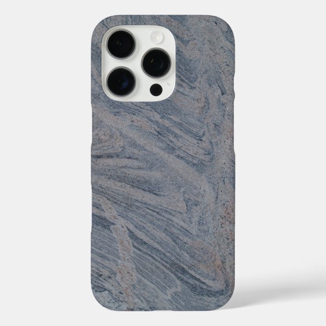 Coques Case-Mate iPhone Marbre Gris Tourbillonné - s'adapte à tous les cas (Verso)