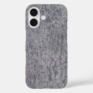Coque Pour iPhone 16 Marbre Gris Tourbillonné - s'adapte à tous les cas