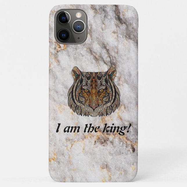 Coques Case-Mate iPhone Marbre Lion cool (Dos)