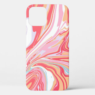 Case-Mate iPhone Case Marbre liquide Abstrait ou fond de tendance époxy