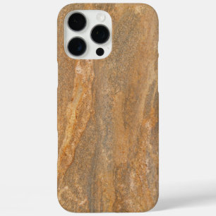Coque iPhone 16 Pro Max Marbre marron tourbillonnant-s'adapte à tous les c