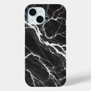 Coque Case-Mate iPhone Marbre Noir & Blanc Chic Look Glamour