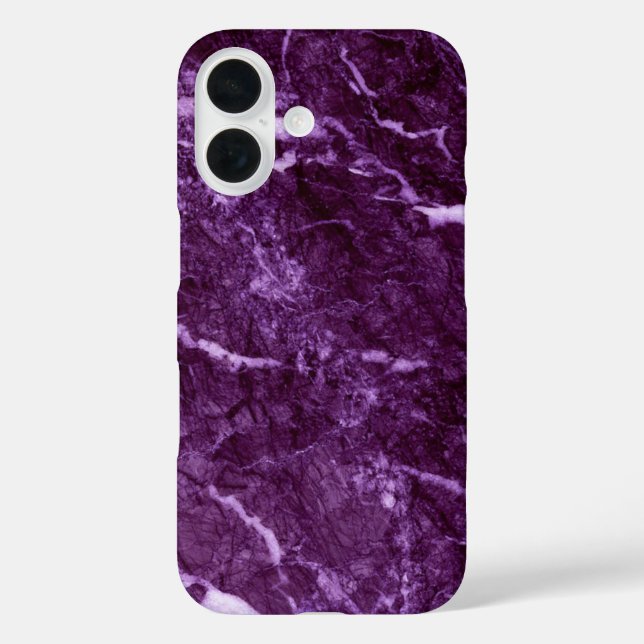 Coques Case-Mate iPhone Marbre pourpre (Verso)