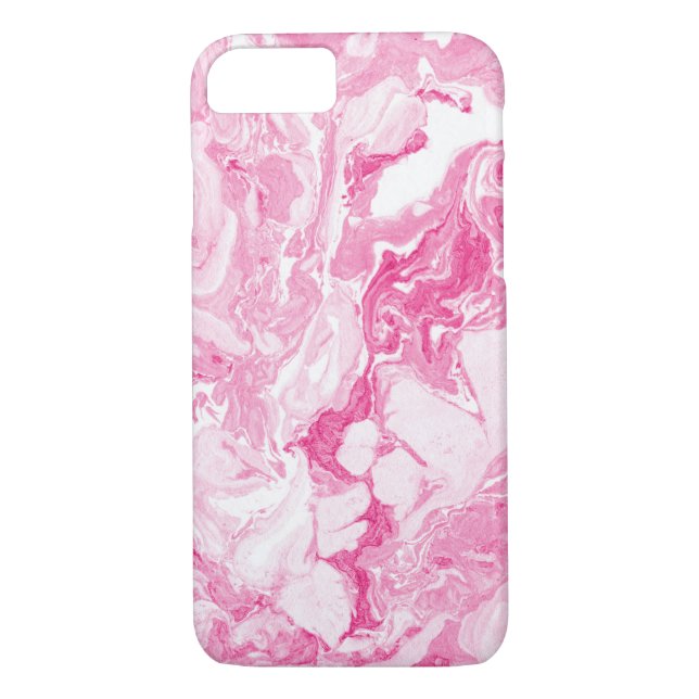 Coques Case-Mate iPhone marbre rose (Dos)
