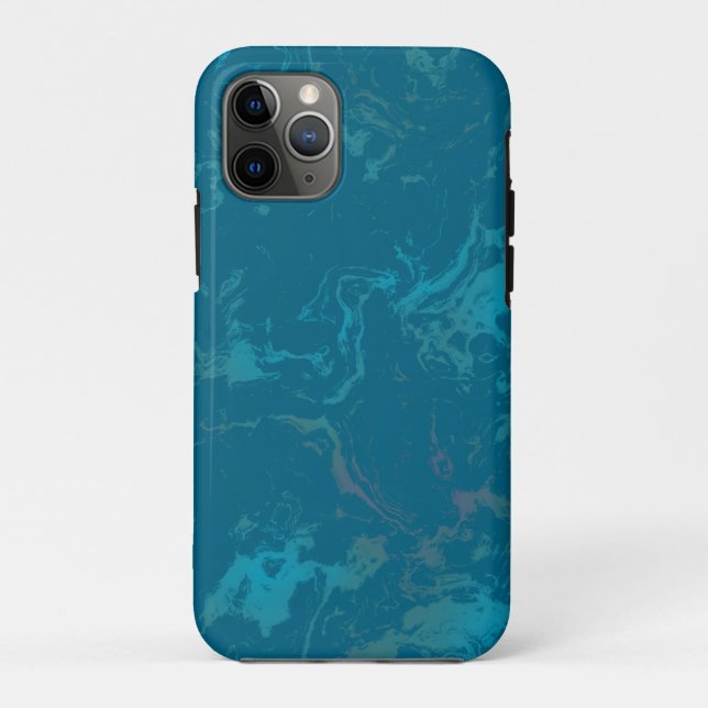 Coques Case-Mate iPhone Marbre turquoise (Dos)