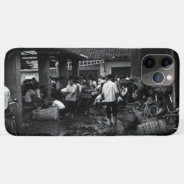Coques Case-Mate iPhone Marché antique de Changsha en Chine (Dos (Horizontal))
