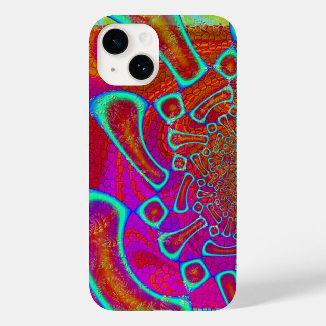 Coques Case-Mate iPhone Marche' Sur Sun Shine Psychedelic 3D (Verso)