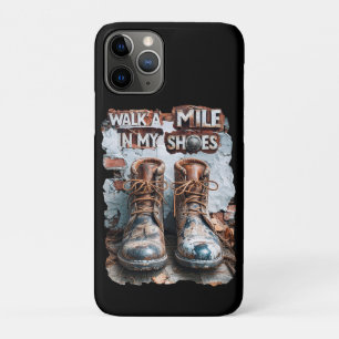 Case-Mate iPhone Case Marcher à un kilomètre dans mes chaussures - Inspi