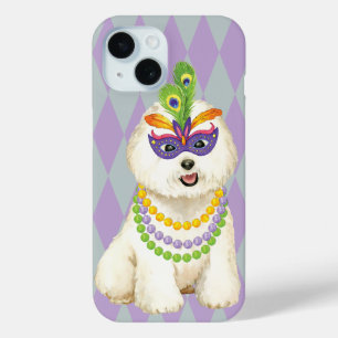 Coque Case-Mate iPhone Mardi Gras Bichon Frise