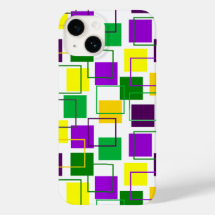 Coque Case-Mate iPhone Mardi Gras Carrés et grands titres