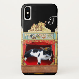 Coques Pour iPhone MARDI GRAS MASQUERADE THÉÂTRE CAT Monogramme