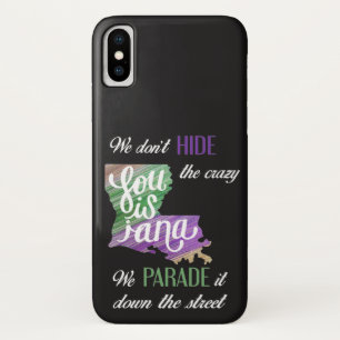 Case-Mate iPhone Case Mardi Gras Ne cache pas la folle parade carnaval a