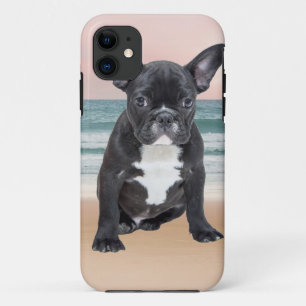 Coque iPhone 11 Mare French Bulldog Beach Eau Soleil