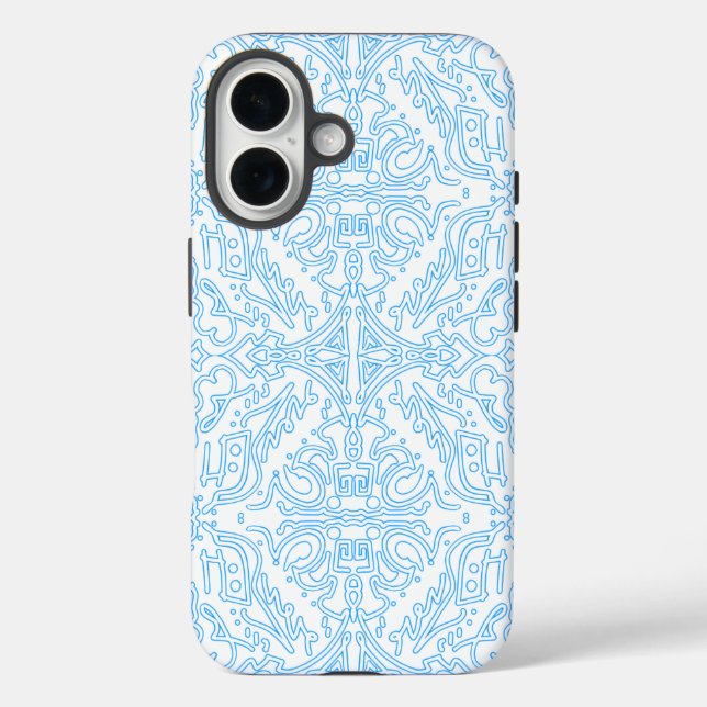 Coques Case-Mate iPhone Marée Azur Céleste (Verso)