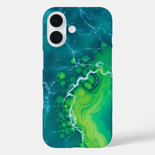 Coques Case-Mate iPhone Marées Turquoise : Une fuite Tropicale (Verso)