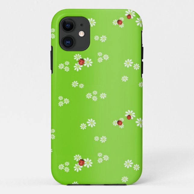 Coques Case-Mate iPhone marguerite de coccinelle (Dos)