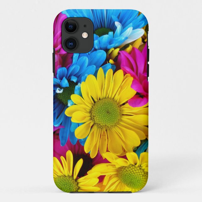 Coques Case-Mate iPhone Marguerites aux couleurs vives (Dos)