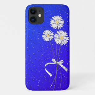 Case-Mate iPhone Case marguerites blanches avec gouttes de pluie