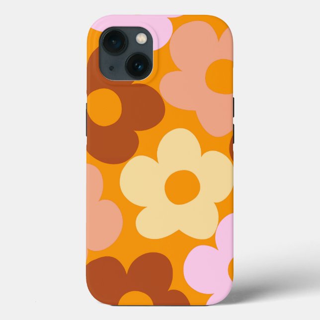 Coques Case-Mate iPhone Marguerites de automne rétro #3 #floral #retro #dé (Verso)