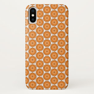 Case-Mate iPhone Case Marguerites orange dans le style des années 70
