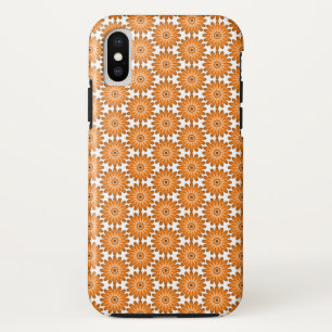 Case-Mate iPhone Case Marguerites orange dans le style des années 70