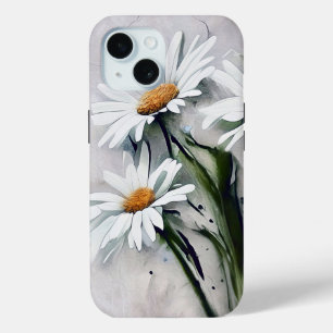Coque Case-Mate iPhone Marguerites Sur Grunge