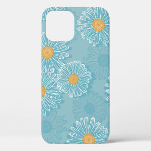 Case-Mate iPhone Case Marguerites vintages : motif aux contours fleuris.
