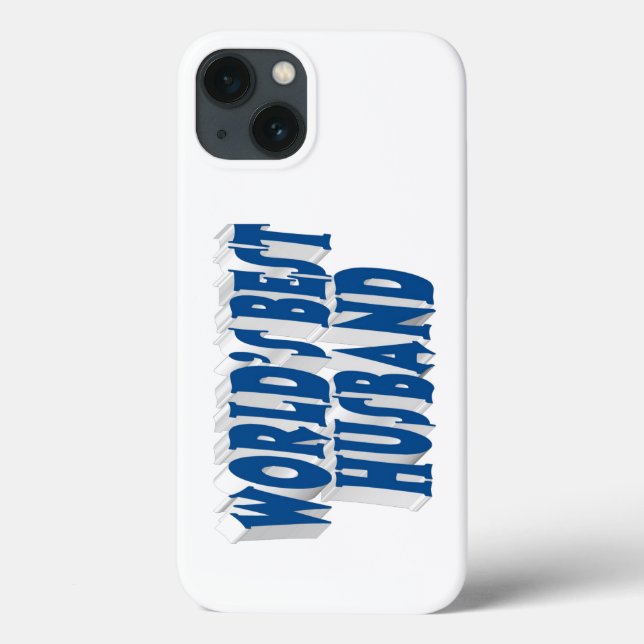 Coques Case-Mate iPhone Mari avec texte bleu mer (Verso)