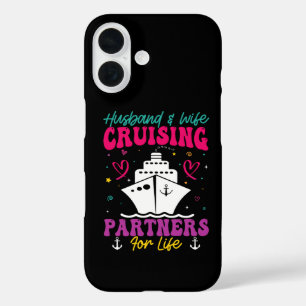 Coque Pour iPhone 16 Mari et Femme Partenaires de Croisière Pour la Vie