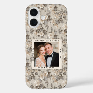 Coque Pour iPhone 16 Mariage à la Campagne Charme des Gardenias Bienheu
