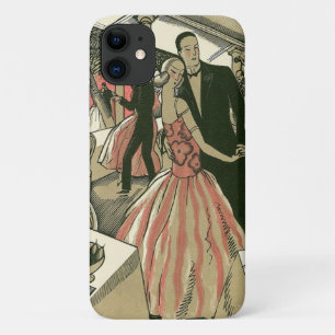 Coque Case-Mate Pour iPhone Mariage Art Déco vintage, Première Danse pour mari