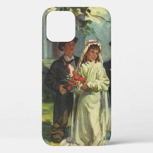 Coque Case-Mate iPhone Mariage Vintage, Des Enfants Jouent les Mariés