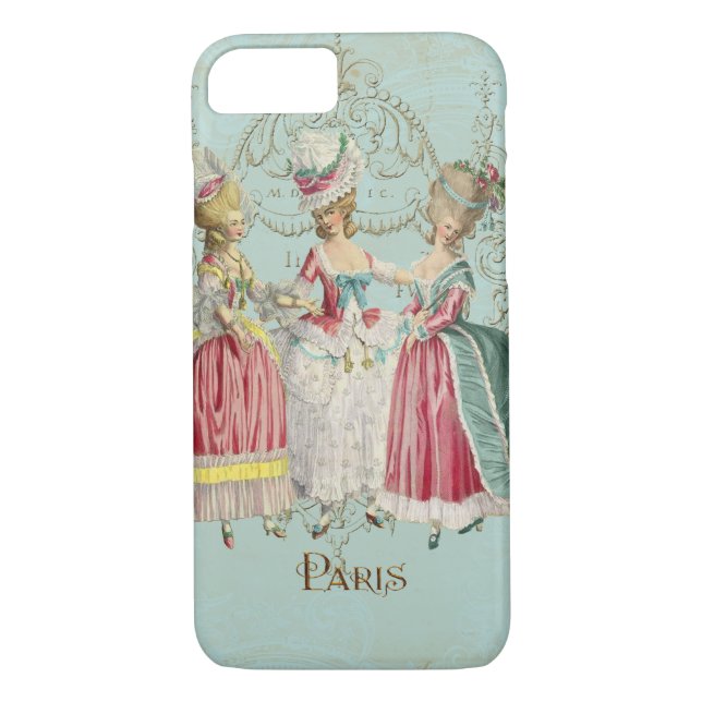 Coques Case-Mate iPhone Marie-Antoinette en attente (Dos)