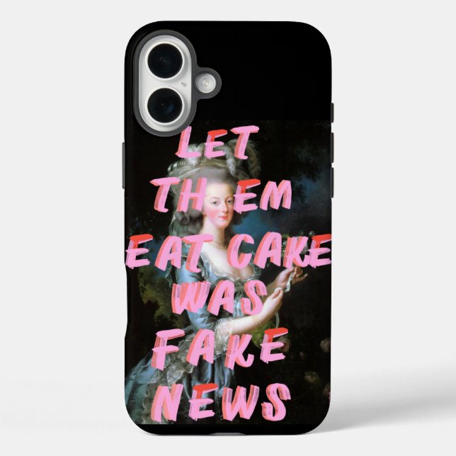 Coques Case-Mate iPhone Marie Antoinette Les Laisse Manger Du Gâteau (Verso)